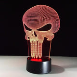 Limited 3D Skull Lamp