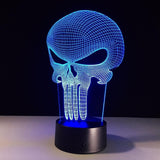 Limited 3D Skull Lamp