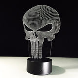 Limited 3D Skull Lamp