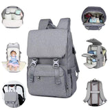 All-In-One Diaper Bag With Changing Pad