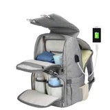 All-In-One Diaper Bag With Changing Pad