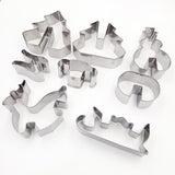 3D CHRISTMAS COOKIE CUTTER SET