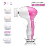 Premium 5-In-1 Face Cleansing Brush