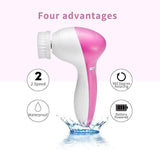 Premium 5-In-1 Face Cleansing Brush