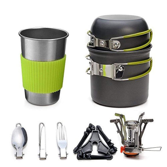 ALL IN ONE OUTDOOR COOKING SET