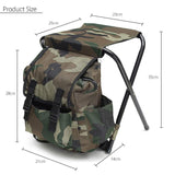 Foldable Backpack Chair For Outdoor Activities