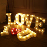 CUTE LETTER LED LIGHTS