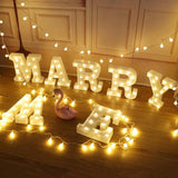 CUTE LETTER LED LIGHTS