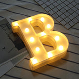 CUTE LETTER LED LIGHTS