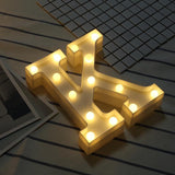 CUTE LETTER LED LIGHTS