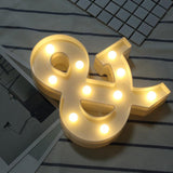 CUTE LETTER LED LIGHTS