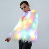 FLUFFY LED JACKET