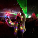 FLUFFY LED JACKET