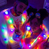 FLUFFY LED JACKET