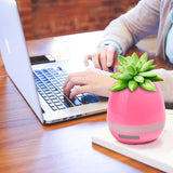 Bluetooth Piano Flower Pot