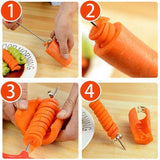 VEGETABLE SPIRAL ROLLER