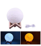 The Majestic 3D Moon Lamp