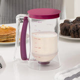 2 In 1 Batter Dispenser Measuring Cup