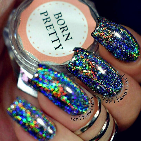 PREMIUM HOLO GLITTER NAIL POWDER