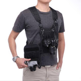 Professional Dual Camera Carrying Vest