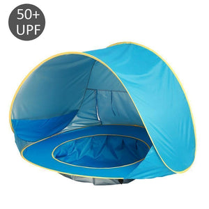 PORTABLE BABY BEACH TENT WITH UV PROTECTION (D1)