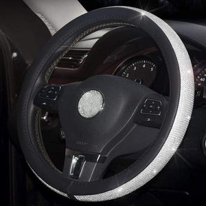 Luxury Diamonds Steering Wheel Cover