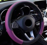 Premium Leather Steering Wheel Cover